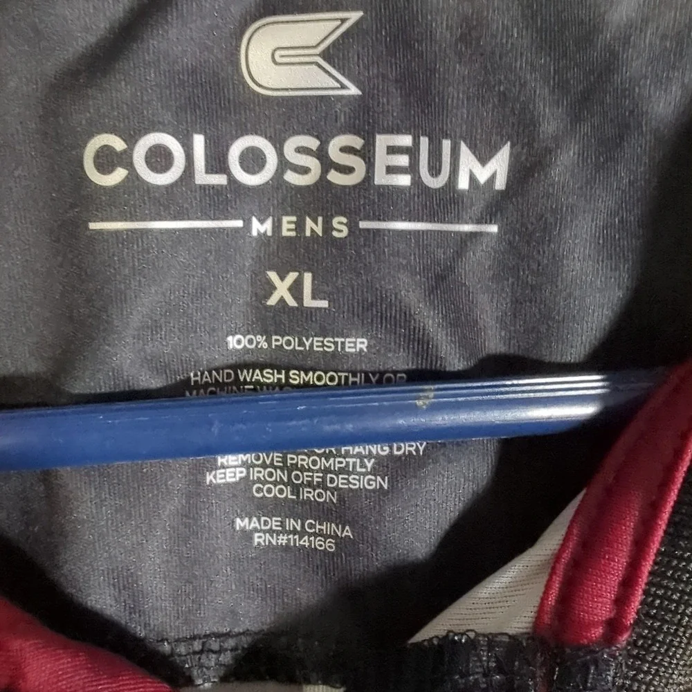 Colosseum Mens XL Florida State Seminoles Brand New Polo ombre‎ black to gray